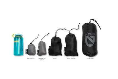 Fillo™ backpacking & camping pillow - Blue Horizon/Ombre Blue