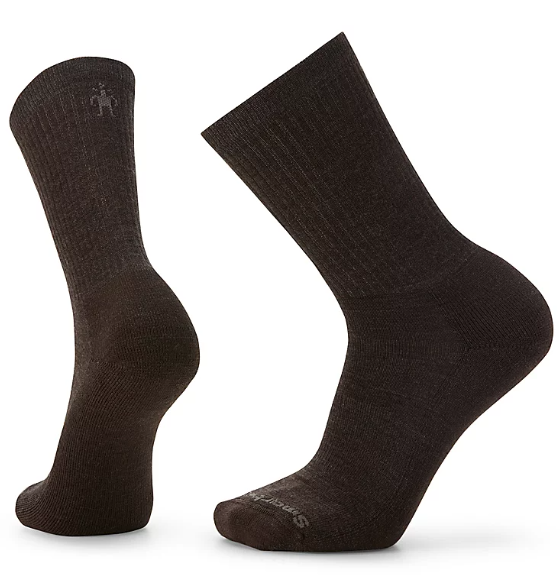 Everyday Solid Rib Crew Socks