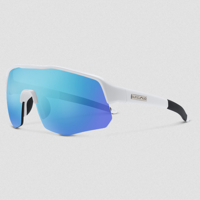 Cadence White | Polarized Blue Mirror