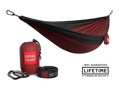 Double Deluxe Parachute Nylon Hammock