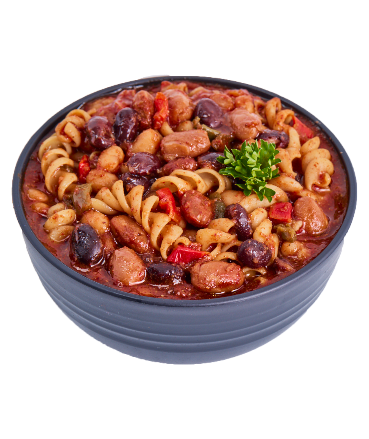 Three Bean Chili Mac