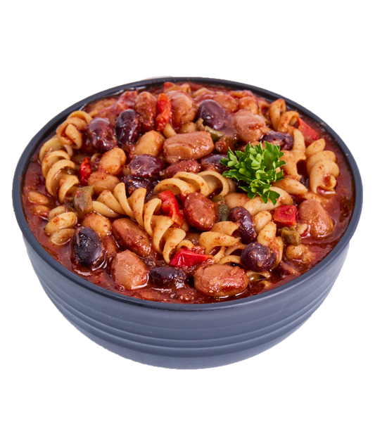 Three Bean Chili Mac