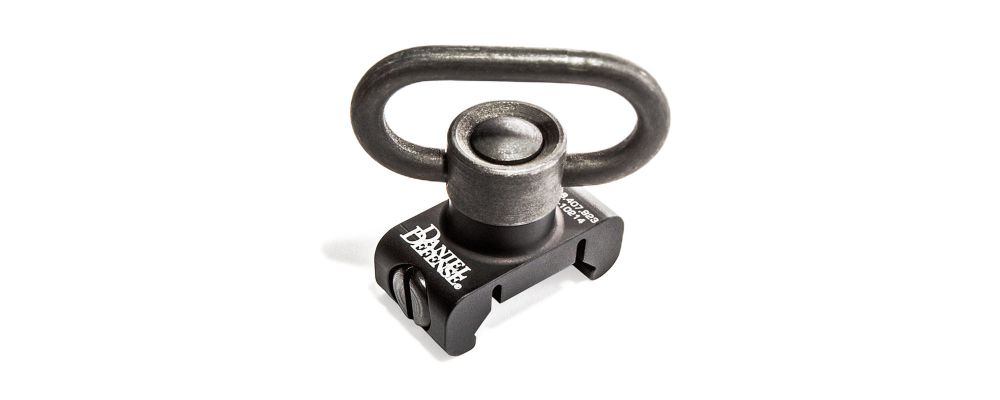 Rail Mount QD Swivel Attachment Point w/Swivel Black