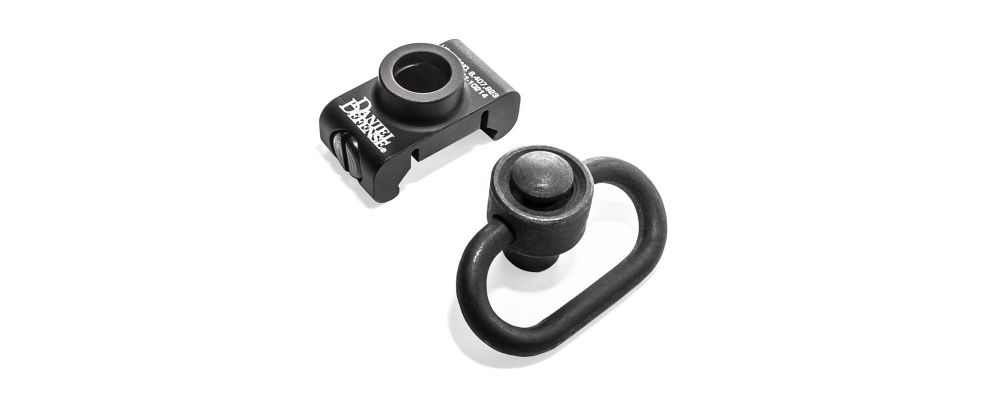 Rail Mount QD Swivel Attachment Point w/Swivel Black