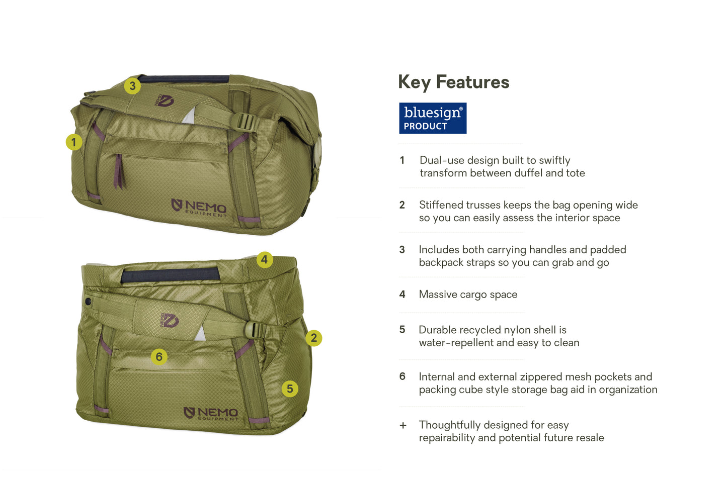 Double Haul™  30L Convertible Duffel & Tote