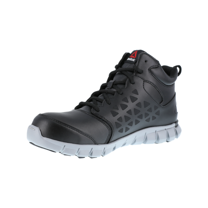 Sublite Cushion Work - RB4144  Men's Athletic Waterproof Mid-Cut - Black and Grey