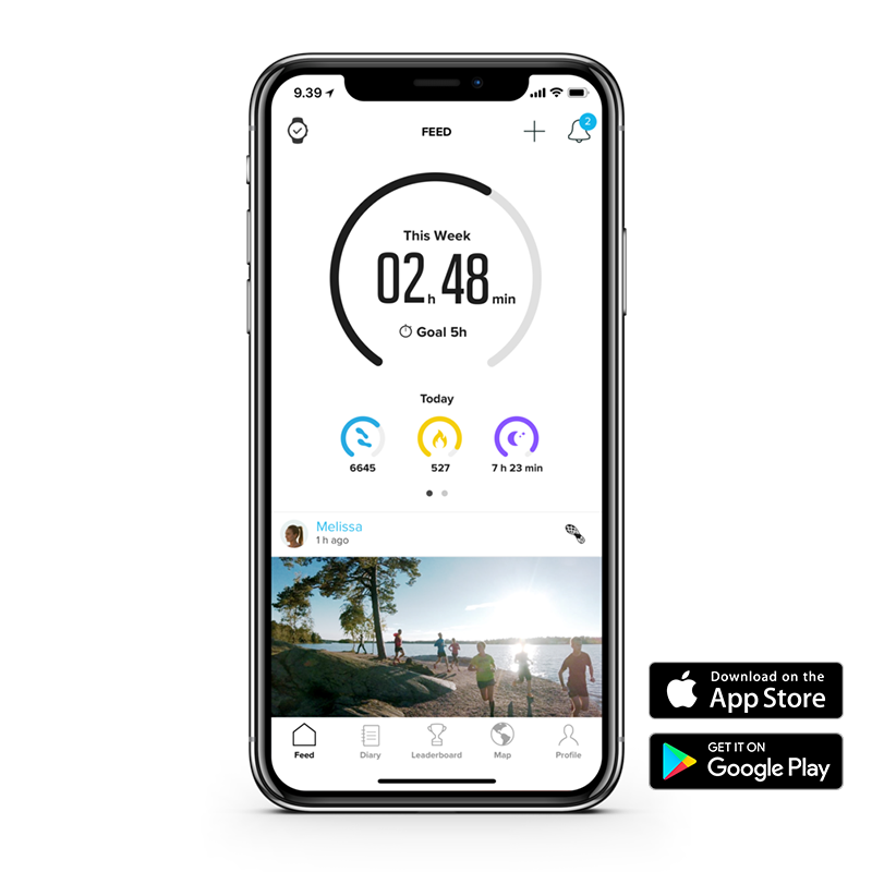 SS020674000 Suunto Ambit3 Peak Black (HR)